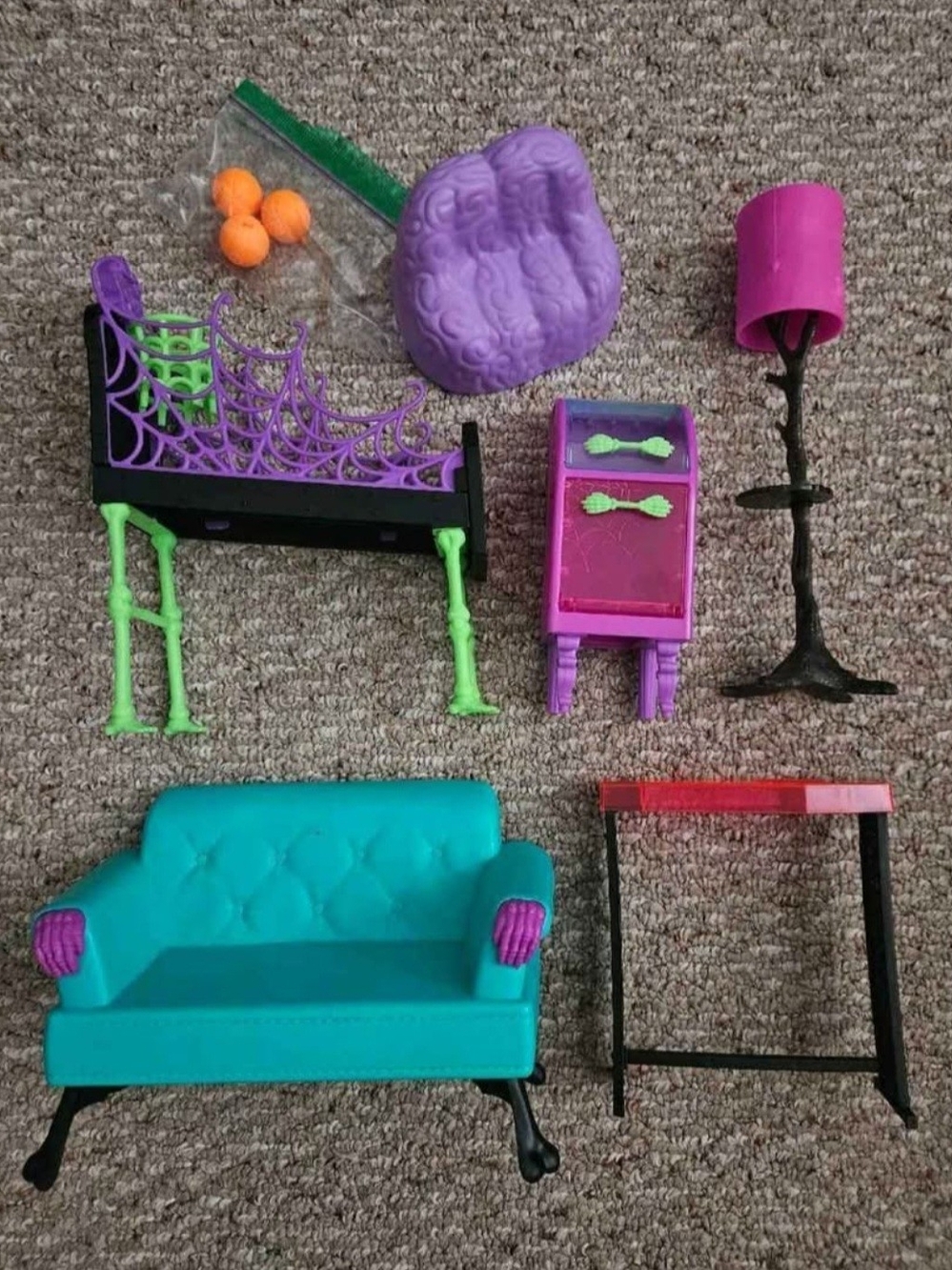 Monster Hight Furniture Lot